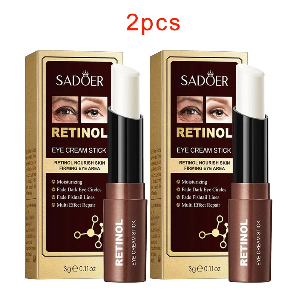 Retinol Eye Cream Stick – Brighten, Firm & Moisturize Eyes