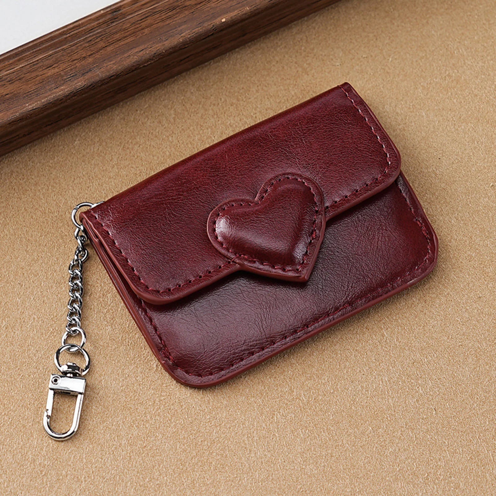 Women's Chain Wallet With Multiple Card Slots And Zippered Coin Pocket For Lightweight ID Cash Organizer Peaceful Pleasures Health and Wellness