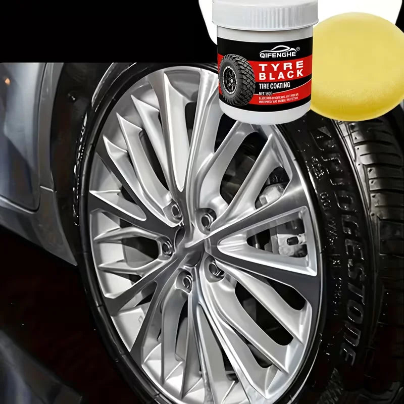 Tire Black Coating Paste – Shine, Protect & Anti-Fade