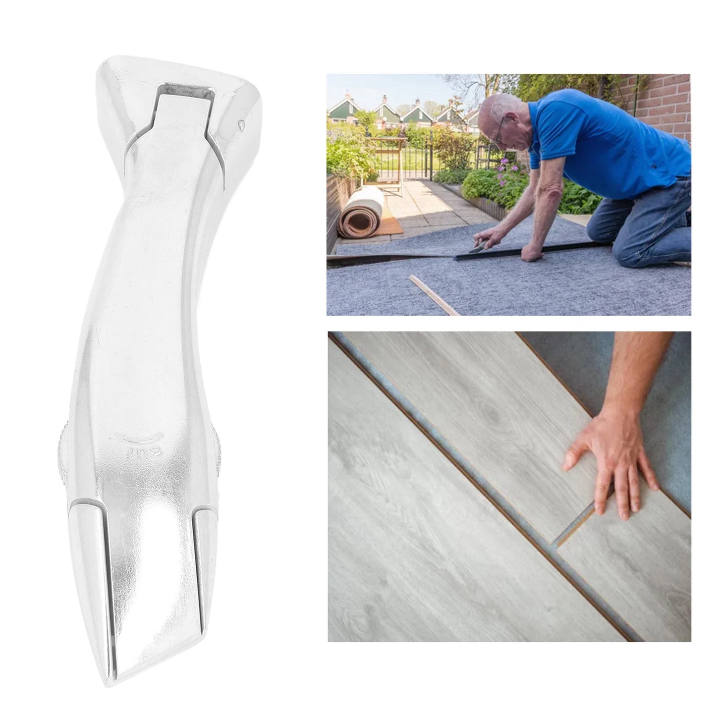 Carpet Hook Tool PVC Plastic Flooring Cutting Knife for Standard Utility Concave Hook Blades Flooring Knife Flooring Hook Knife Peaceful Pleasures Health and Wellness
