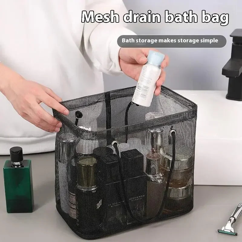 Large Transparent Travel Toiletry Bag & Makeup Organizer