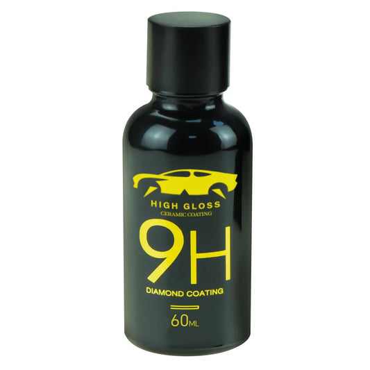 9H Car Liquid Ceramic Coat Super Hydrophobic Glass Coating Set Polysiloxane and Nano materials Ceramics For Cars Peaceful Pleasures Health and Wellness 1 SET