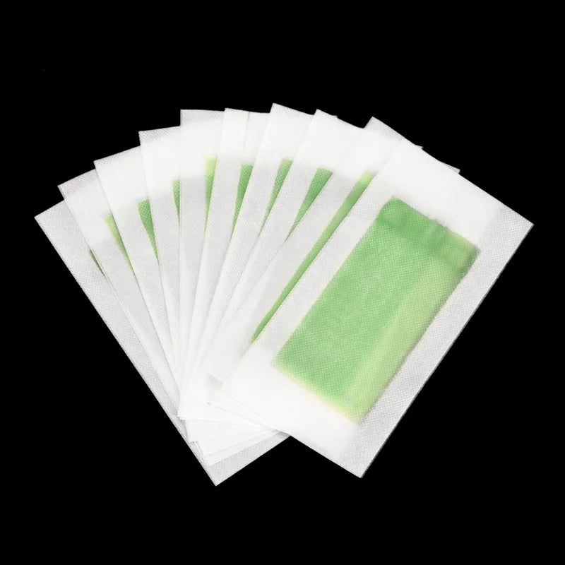 24pcs Hair Removal Beeswax Cream Tearing Wax Strip Paper Leg Armpit Body Facial Hair Remove For Women Men Peaceful Pleasures Health and Wellness