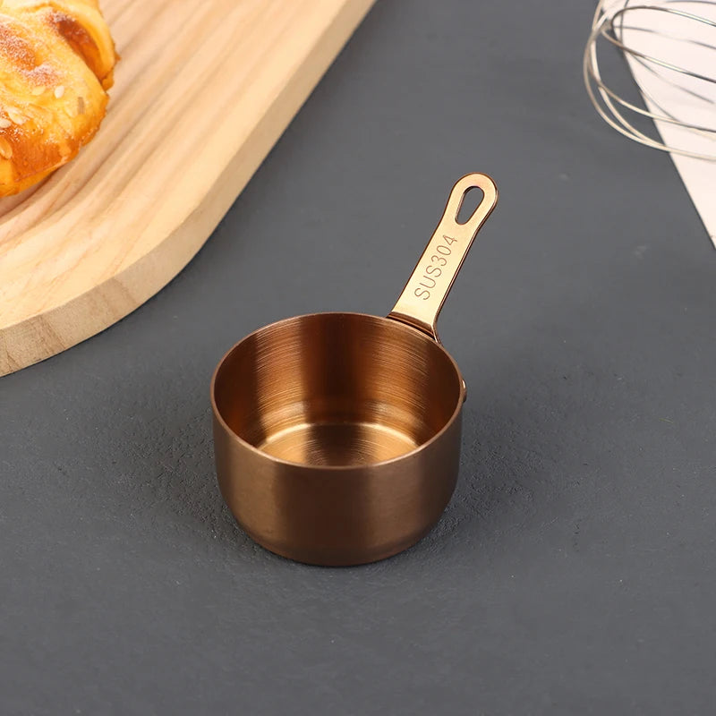 Mini Non-Stick Stainless Steel Sauce Pan with Long Handle