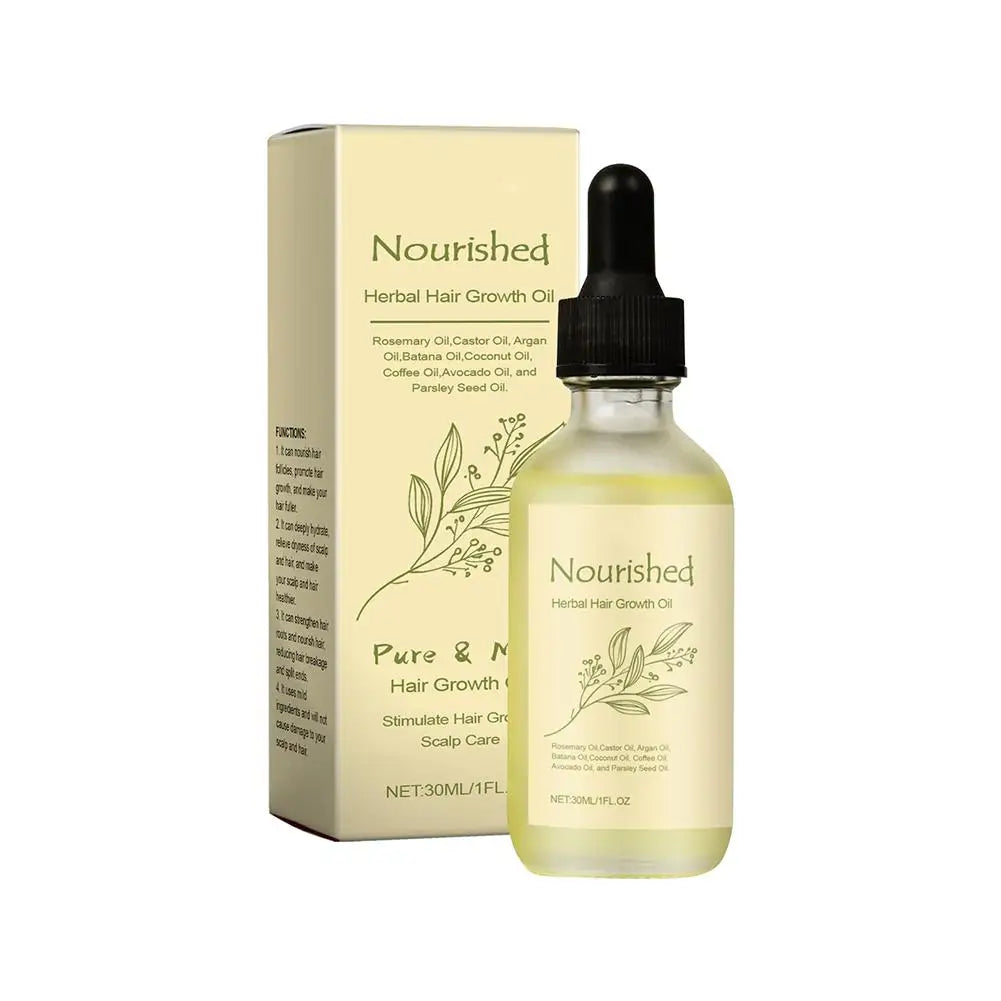 30ml/50ml Batana Rosemary Mint Scalp Hair Strengthening Oil Biotin Essential Oils Nourishing Treatment Split Ends Dry All Types Peaceful Pleasures Health and Wellness D 30ml
