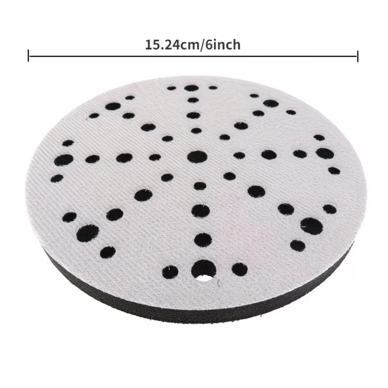 49-Hole Soft Sponge Interface Pad Sanding Pads Hook Loop Discs Sander