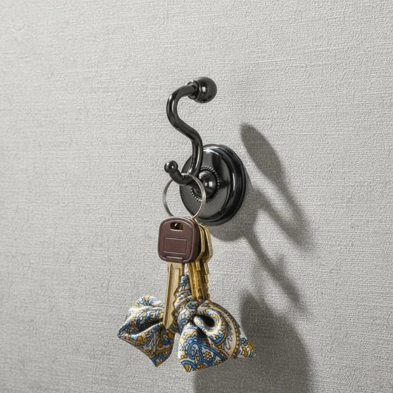 2PCS Metal Curtain Holdback Hooks – Zinc Alloy Wall Tie Backs