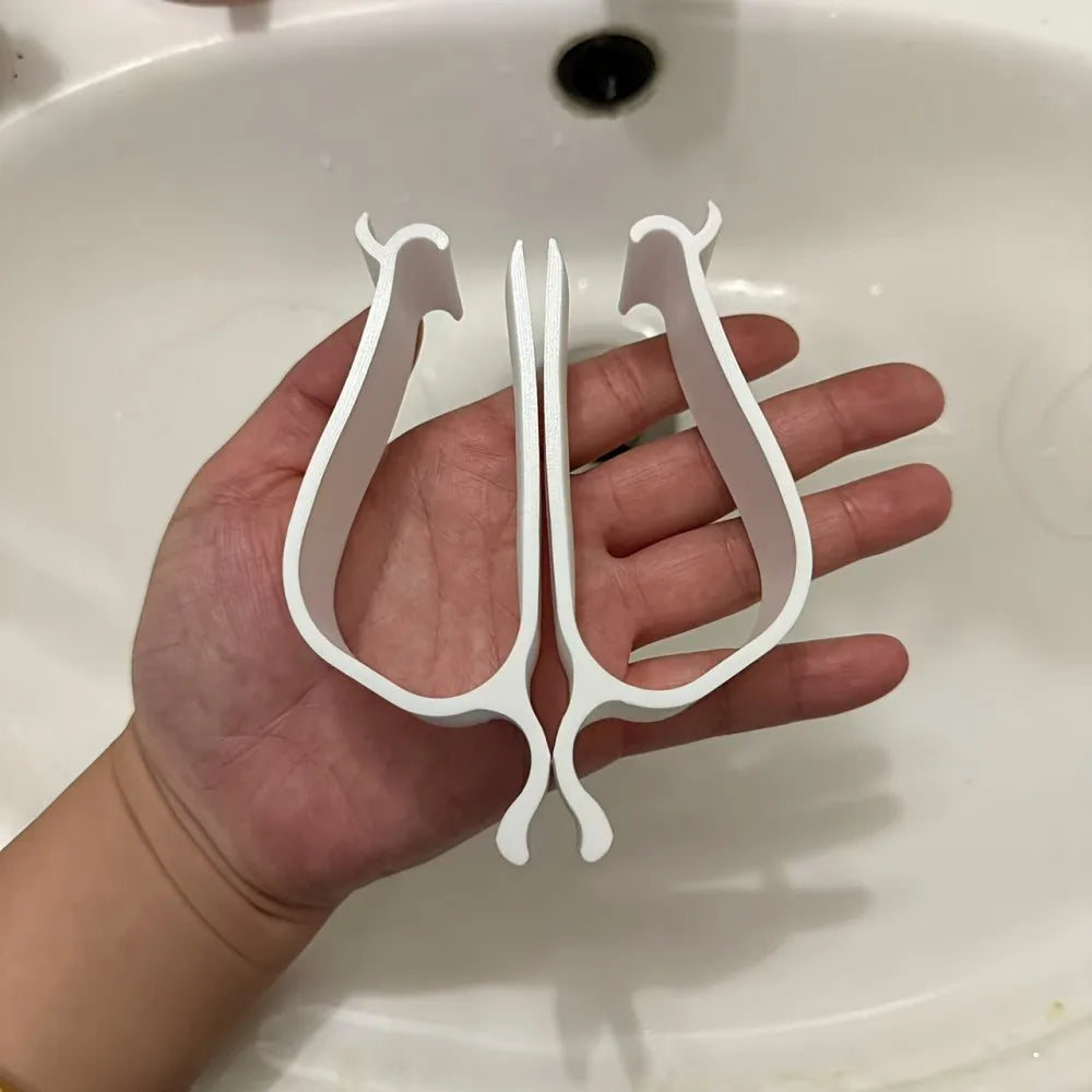 2-Pack Toilet Seat Stabilizer – Non-Slip Alignment Fix