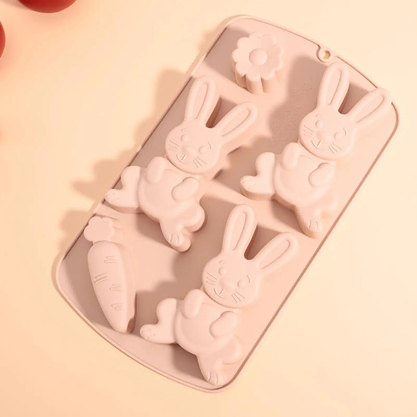 Easter Silicone Mold – Rabbit, Carrot & Flower Baking Mould