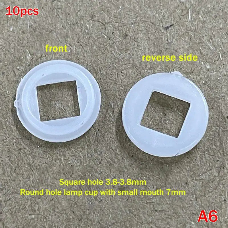 10pcs LED Insulation Gasket Spacer – 3535 5050 7070 XPL XPG