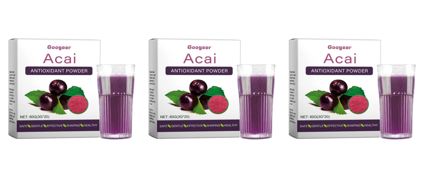 Acai Antioxidant Powder Blueberry – Daily Wellness Drink 60g