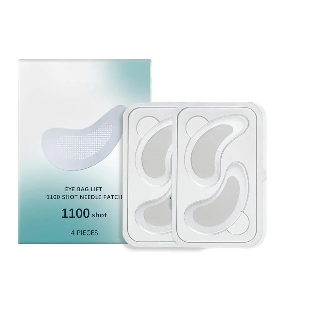 Microneedle Under Eye Patch – Hyaluronic Acid Firming Eye Mask for Wrinkles & Dark Circles Peaceful Pleasures Health and Wellness 1 box