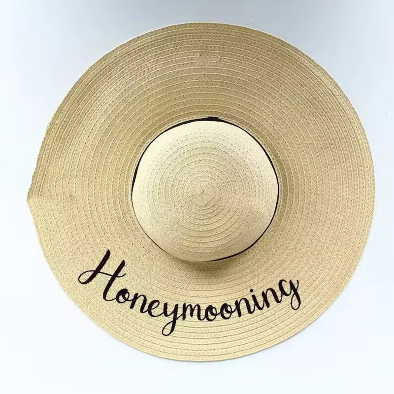 Bride to Be Beach Straw Hat | Bachelorette Bridal Shower Gift