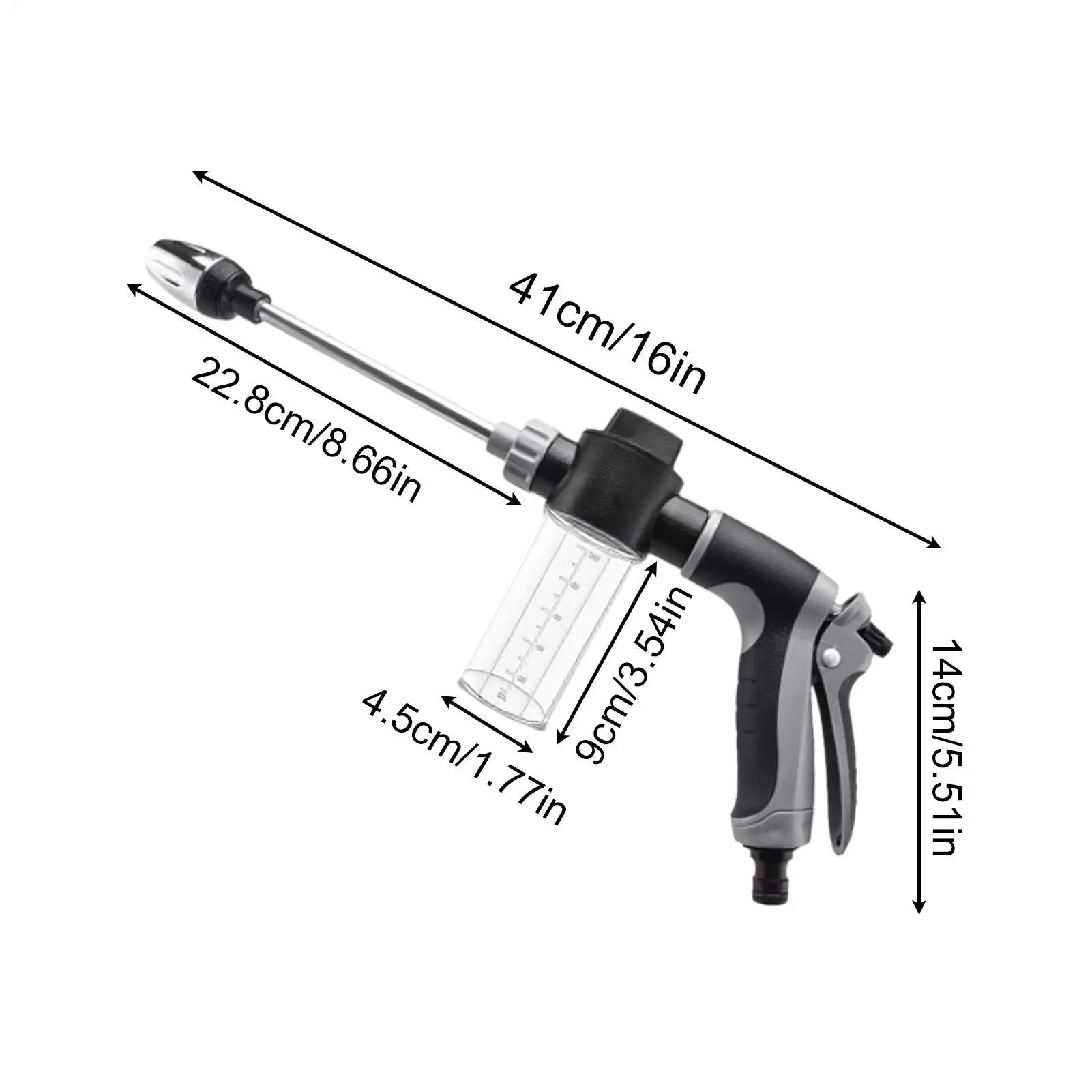 Pressure Washer Wand Rotatable 3 Modes Pressure Nozzle Sprayer Electric Washer Spray Wand For Garden Lawn Outdoor Backyard Patio Peaceful Pleasures Health and Wellness