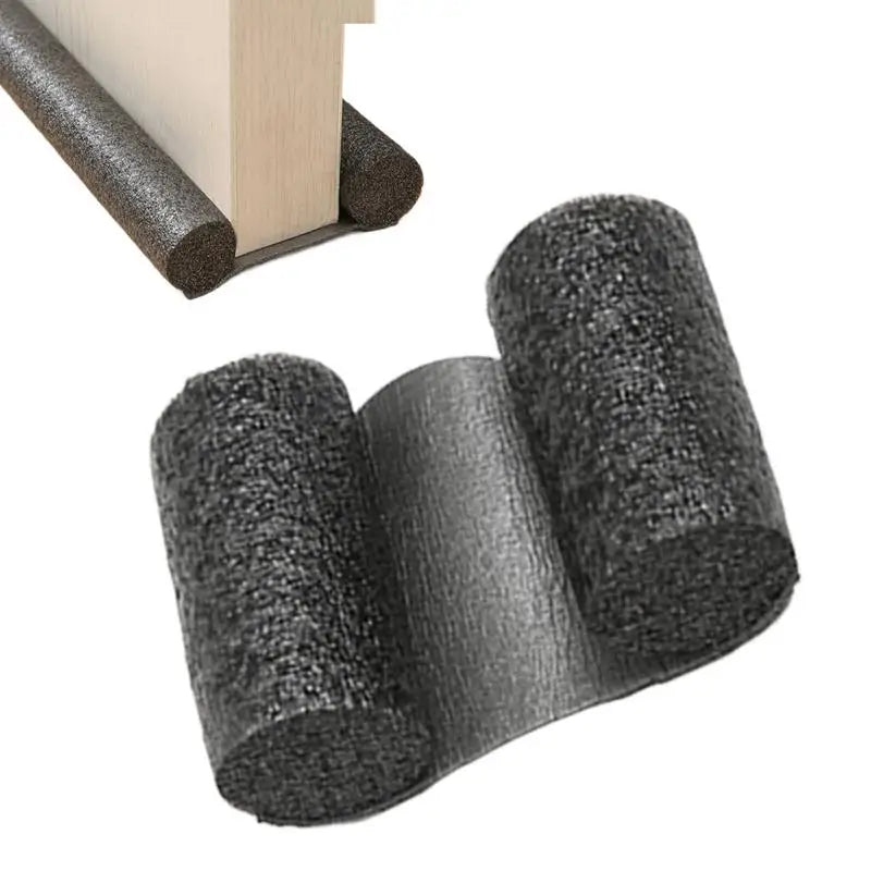 Door Weather Stripping Soundproof Draft Stopper Window Seal Strip Draft Blocker Noise Reduction Weather Stripping Window Sealer Peaceful Pleasures Health and Wellness