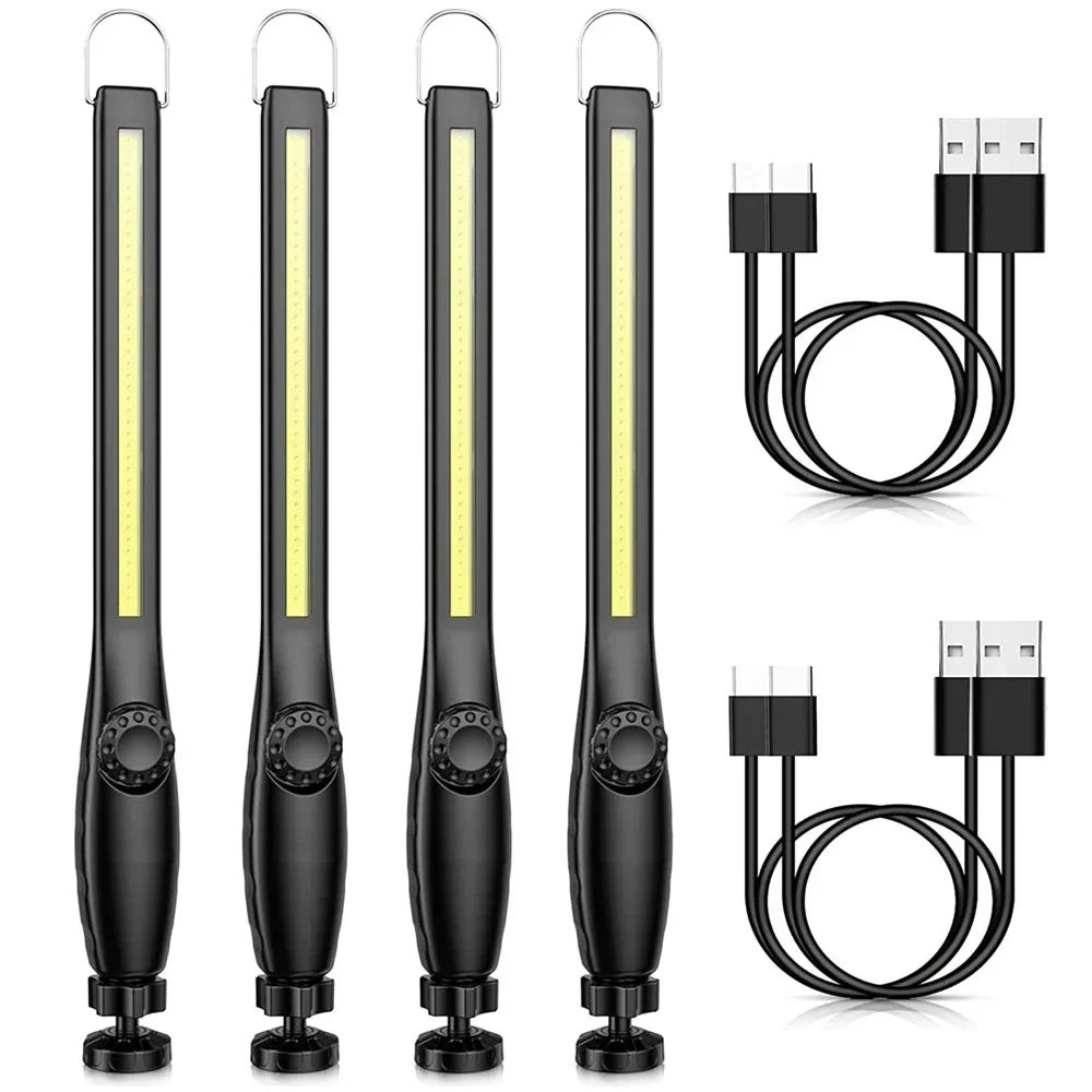 COB LED Magnetic Work Light – USB Rechargeable 700 Lumen
