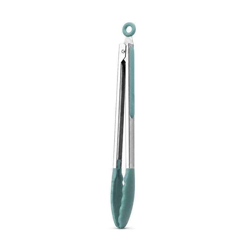 Silicone Tip Kitchen Tongs Set 3 Sizes – BBQ & Cooking Tongs