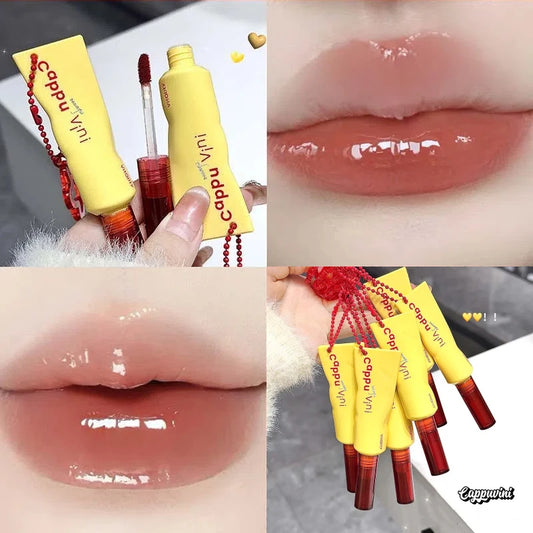 Mirror Jelly Lip Gloss 6 Colors – Glossy, Waterproof Lip Tint Lip Gloss Peaceful Pleasures Health and Wellness