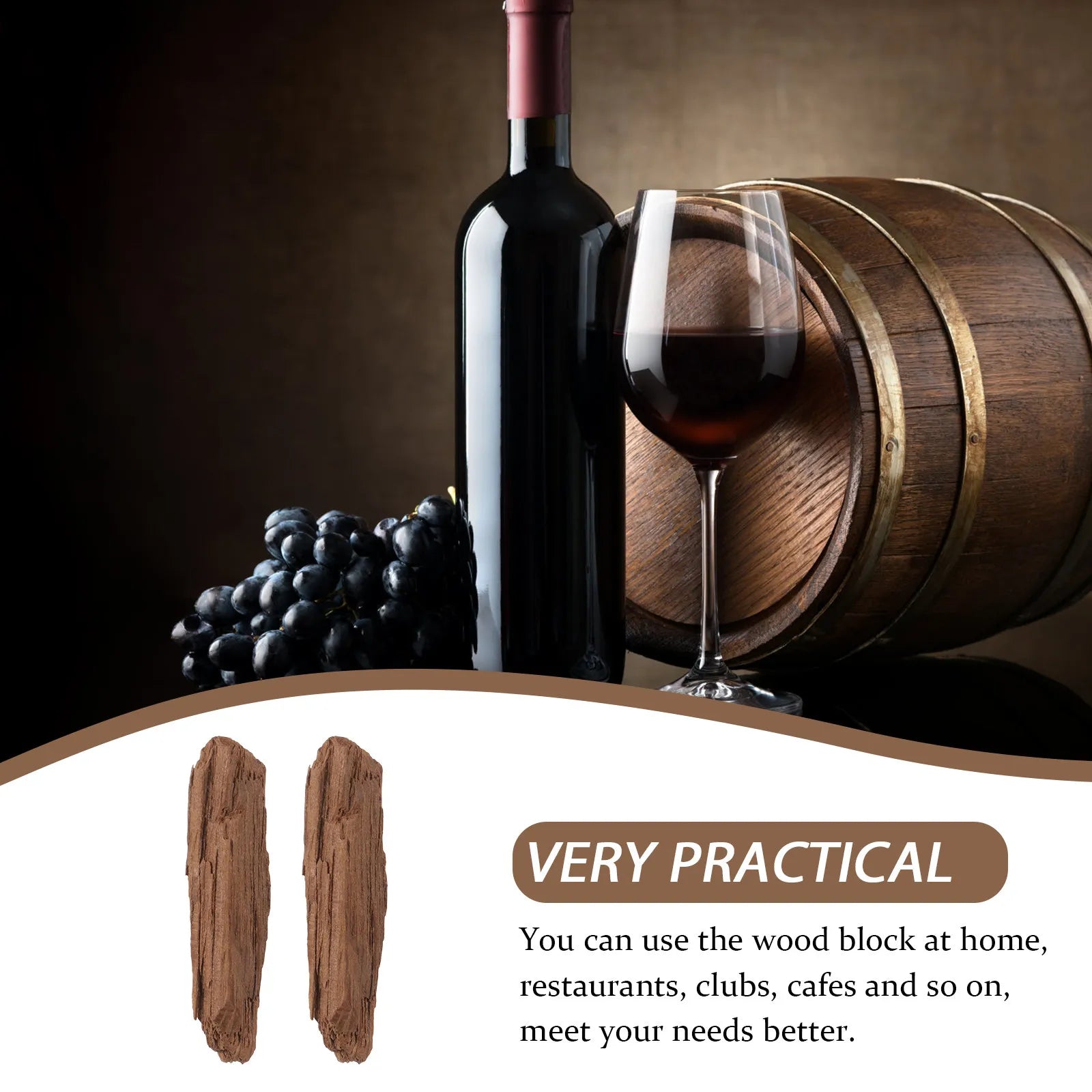 Natural Oak Chip Toasted Wine Brewing Supply Perfect for Red Wine Homemade Winemaking Enhancing French Oak Chips Peaceful Pleasures Health and Wellness