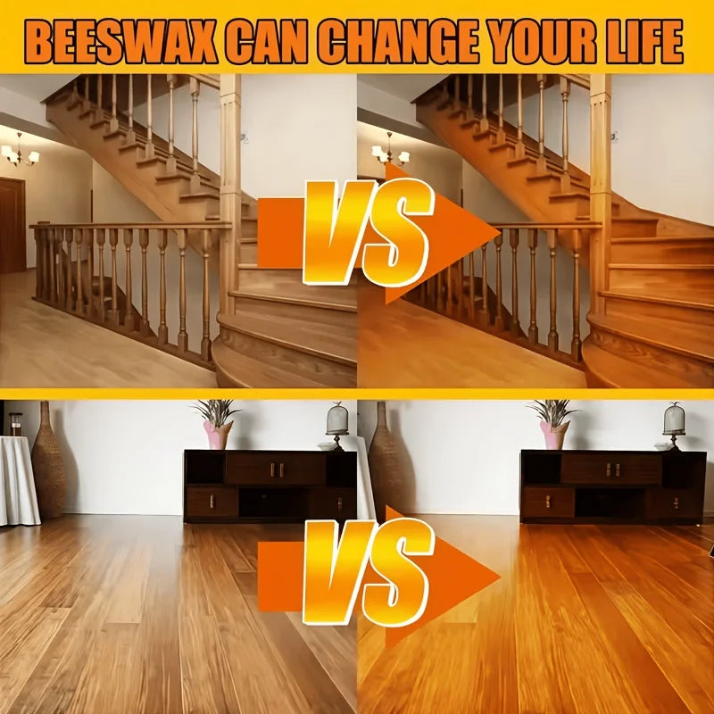 Natural Wood Floor Wax – Nourishing Polish & Scratch Repair