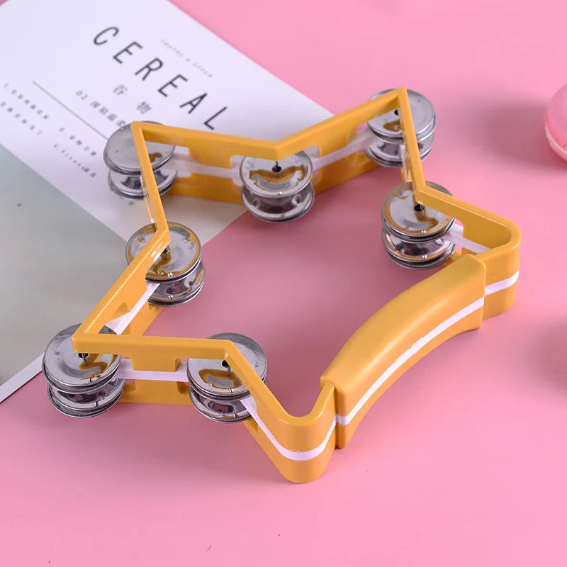 Five-pointed Star Tambourine Kindergarten Teacher Teaching Aid