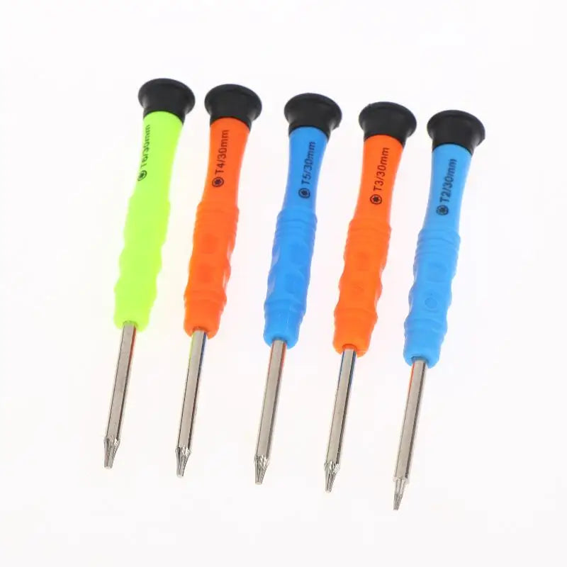 1/3Sets Torx Screwdriver T2 T3 T4 T5 Star Bit DIY Mobile Phone Hand Repair Tools Kit Peaceful Pleasures Health and Wellness