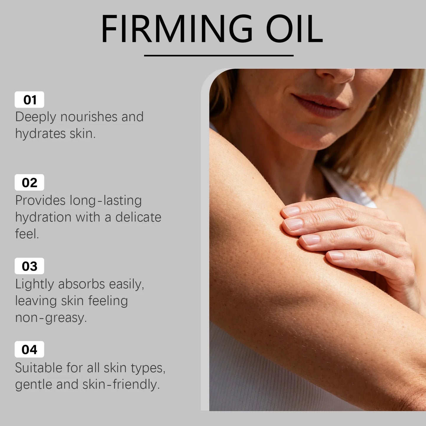 OceAura Firming Nourishing Body Oil – Deep Hydration 100ml