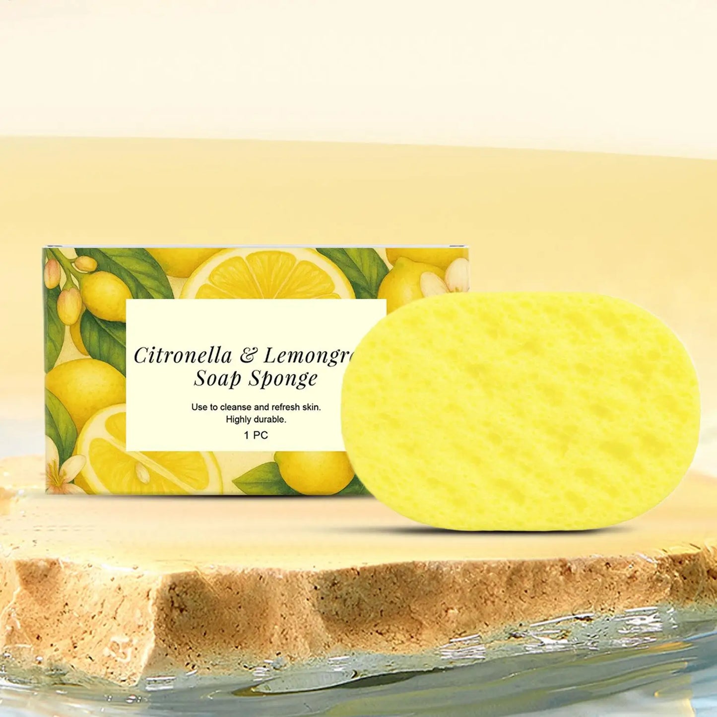 Reusable Exfoliating Bath Sponge – Soft Body Cleansing Tool