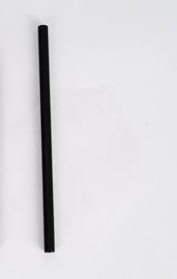 Colorful Glass Drinking Straws Easy to Clean Transparent Glass Straws for Smoothies Milkshakes Juices Teas Peaceful Pleasures Health and Wellness Black Straight