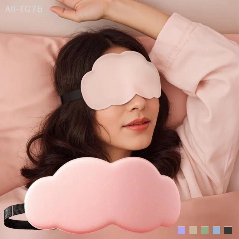 3D Sleep Mask – Memory Foam Blackout Eye Mask for Travel