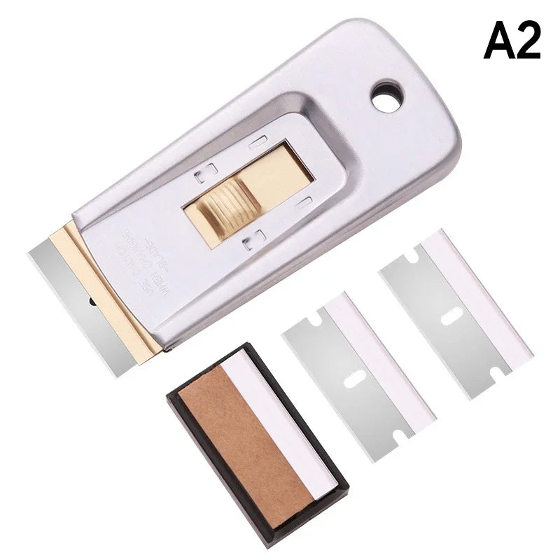 Stainless Steel Scraper Tool – Glass, Floor & Wall Paint Surface Scraper Tool Peaceful Pleasures Health and Wellness A2