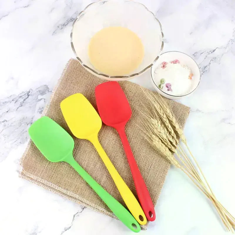 Large Silicone Square-Head Spatula | Cake & Baking Tool