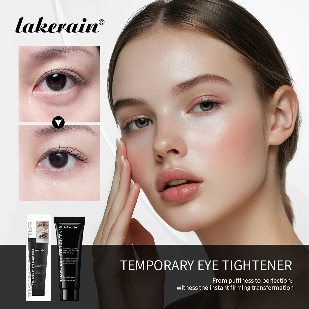 Instant Tighten Wrinkles Eye Cream Remove Eye Fat Bag Temporary Face Tightener Firm Smooth Deep Wrinkles Pores Eye Massage Cream Peaceful Pleasures Health and Wellness