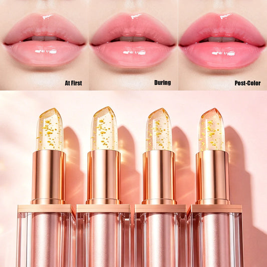 QIC Color-Changing Jelly Lipstick – Waterproof & Moisturizing Jelly Lipstick Oasis Select