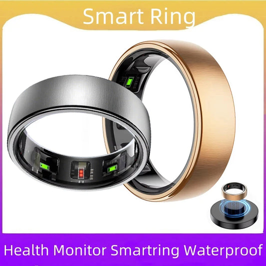 R10 Charging Case Smart Ring Men Women Skin Temperature Health Sleep Monitor Smartring Sport Fitness Tracker For Andriod IOS Peaceful Pleasures Health and Wellness