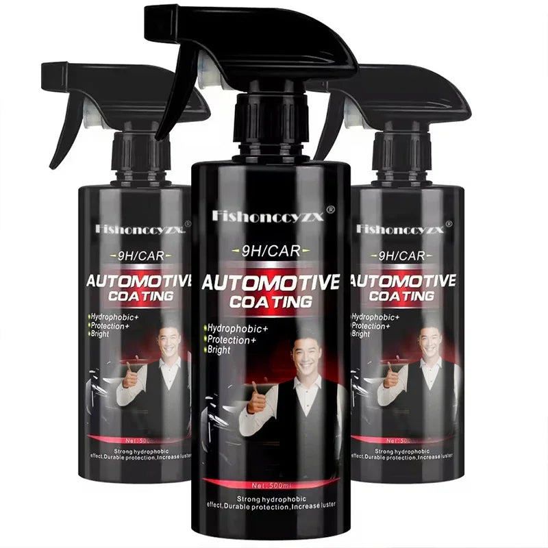 Ceramics for Cars Coating 500ML 9H Nano Liquid Glass Plated Crystal Hydrophobic Waterproof Polishing Paint Hardness Car Polish Peaceful Pleasures Health and Wellness