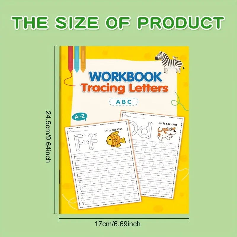 Alphabet Practice Book Preschoolers Helping Them Recognize Letters