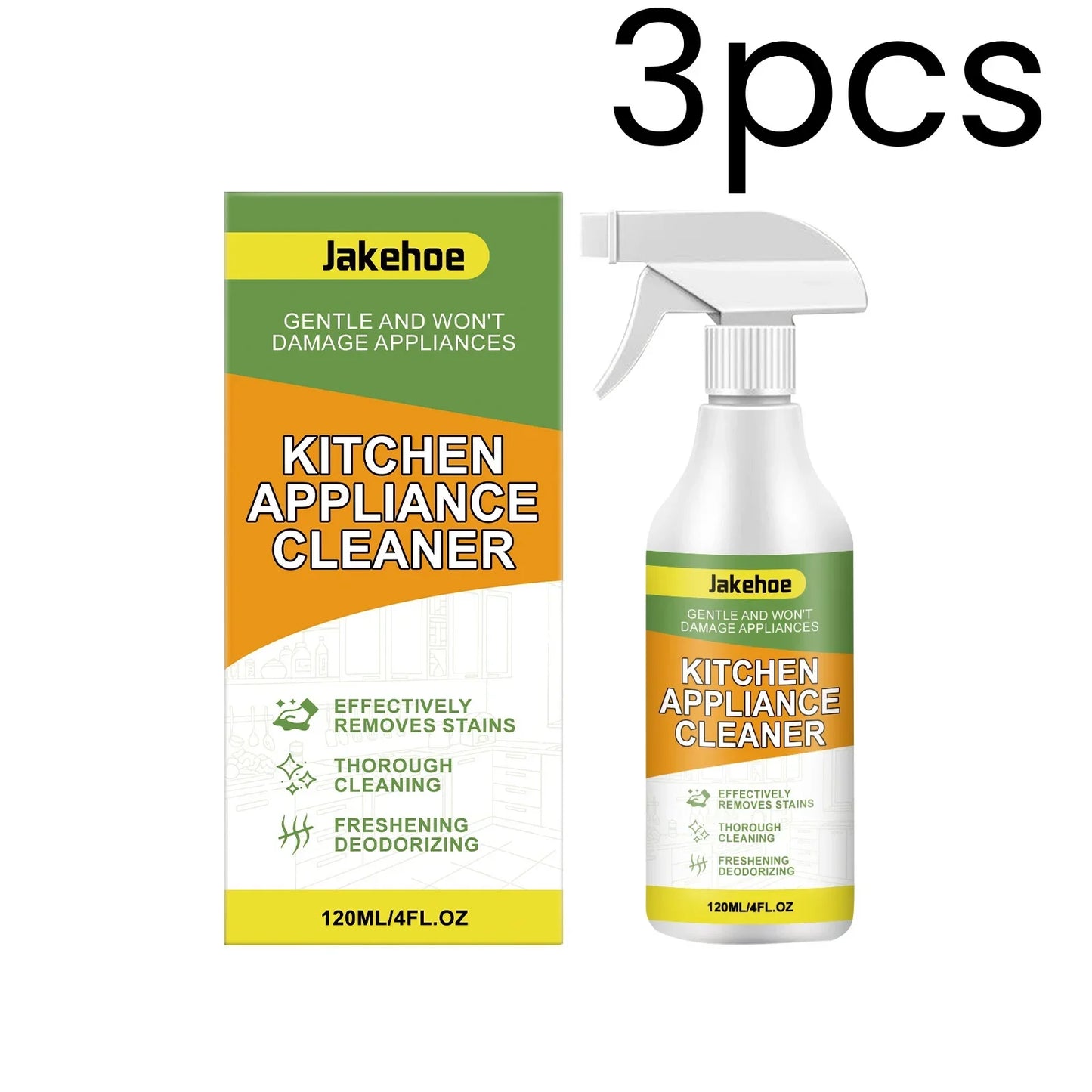 Jakehoe Kitchen Grease Remover Spray 120ml – No Residue
