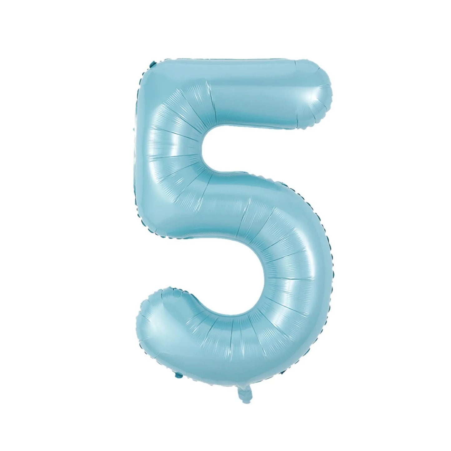 40inch Large Pearl Blue Number Balloons Jungle Safari Birthday Balloon Party Foil Balloon 0 1 2 3 4 5 6 7 8 9 globos Balls Peaceful Pleasures Health and Wellness F One Size