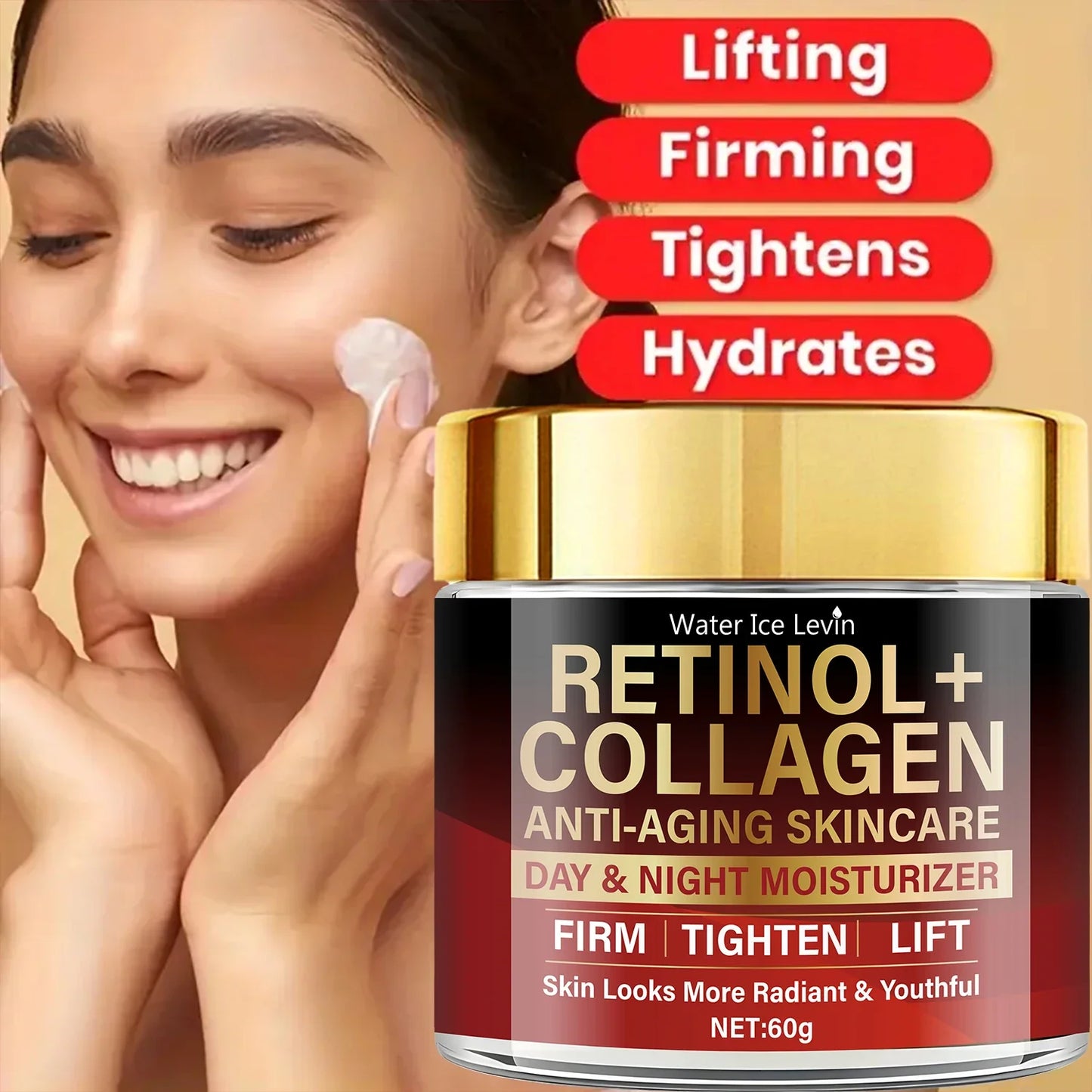 Retinol Collagen Anti-Aging Firming Cream 60g | Day & Night