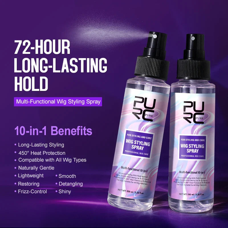 PURC Argan Oil Hair Styling Spray – Hold, Volume & Smooth