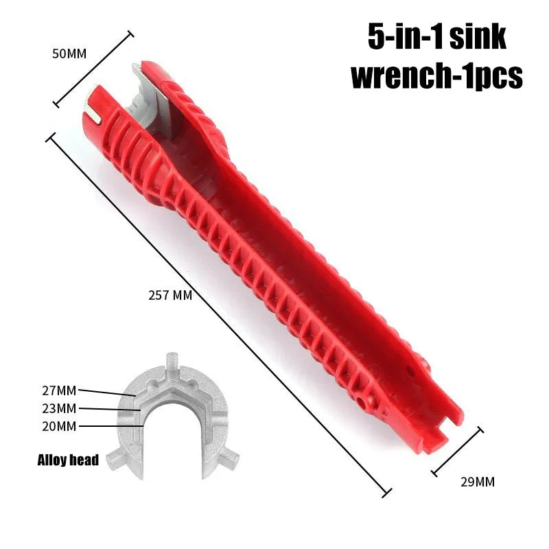 14-in-1 Sink Faucet Plumbing Wrench Set | Multi-Function Tool