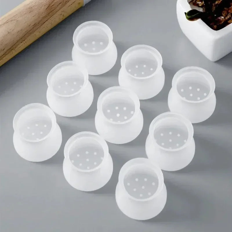 Silicone Chair Leg Caps – Non-Slip Floor Protectors