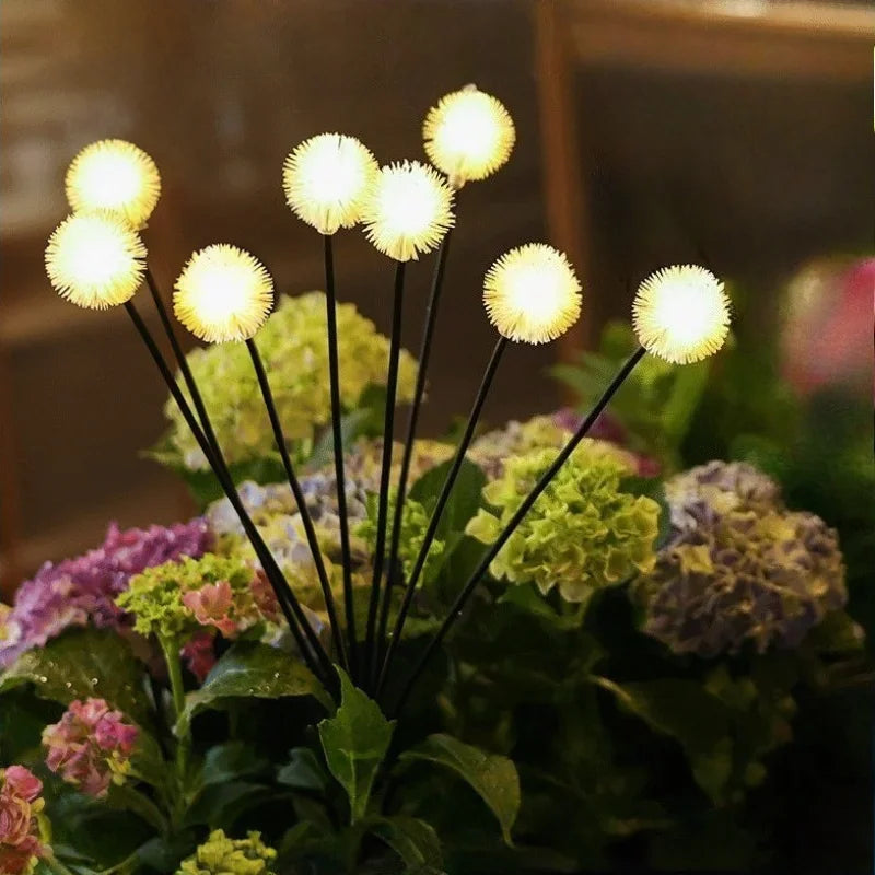 Solar Dandelion Ball Lights – Outdoor Lawn & Garden Decor