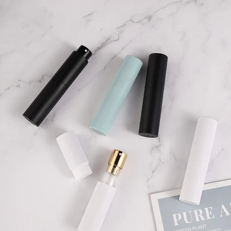 10ml Refillable Glass Perfume Spray Bottle | Travel Atomizer