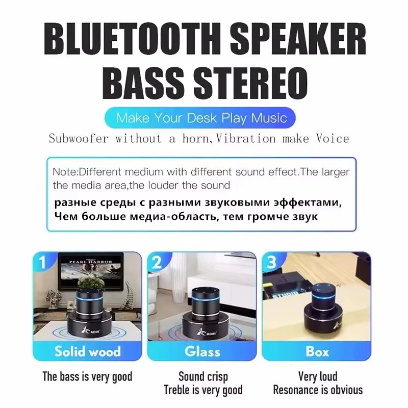AyeBeau 26W Vibro Bluetooth Subwoofer Portable Speaker – Bass