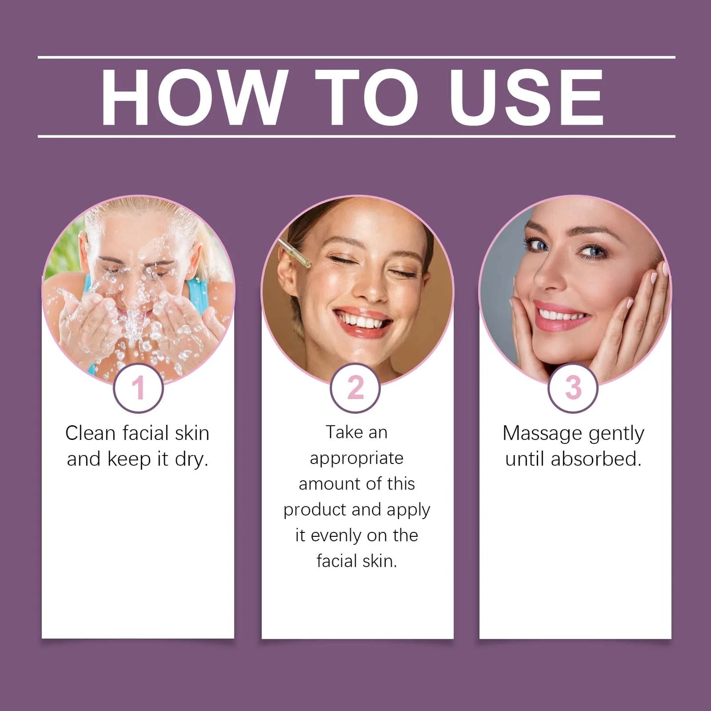 OUHOE Hyaluronic Acid Face Serum – Deep Moisturizing 60ml