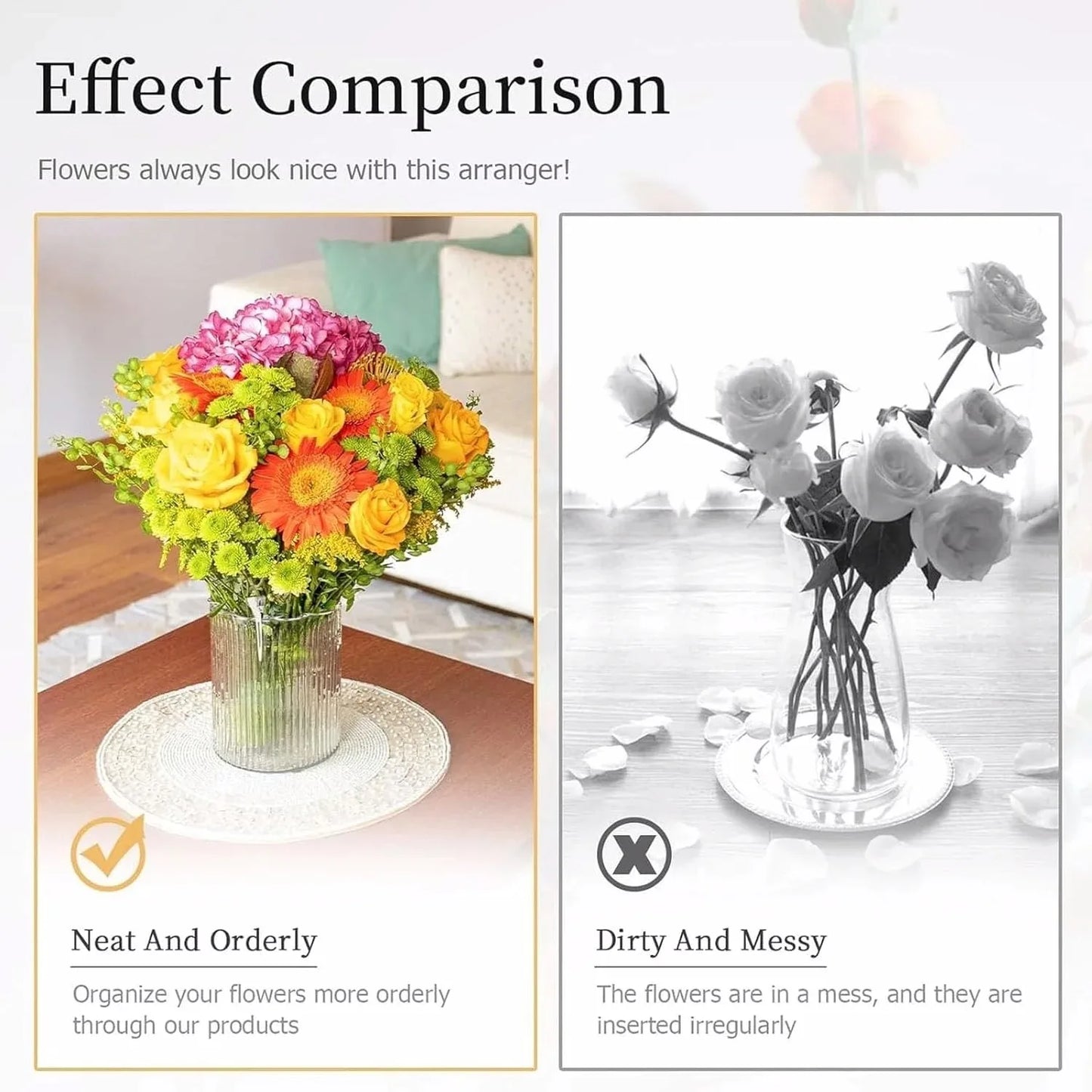 Spiral Ikebana Stem Holder for Flowers Spiral Stem Holder for Vases Bouquet Twister DIY Floral Art Accessory Shaper Flower Gifts Peaceful Pleasures Health and Wellness