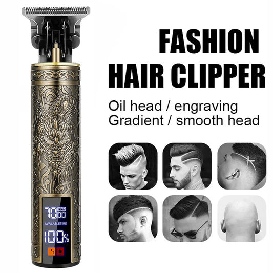 XMSJ T9 Professional Hair Clipper & Beard Trimmer for Men Electric Hair Clipper Peaceful Pleasures Health and Wellness