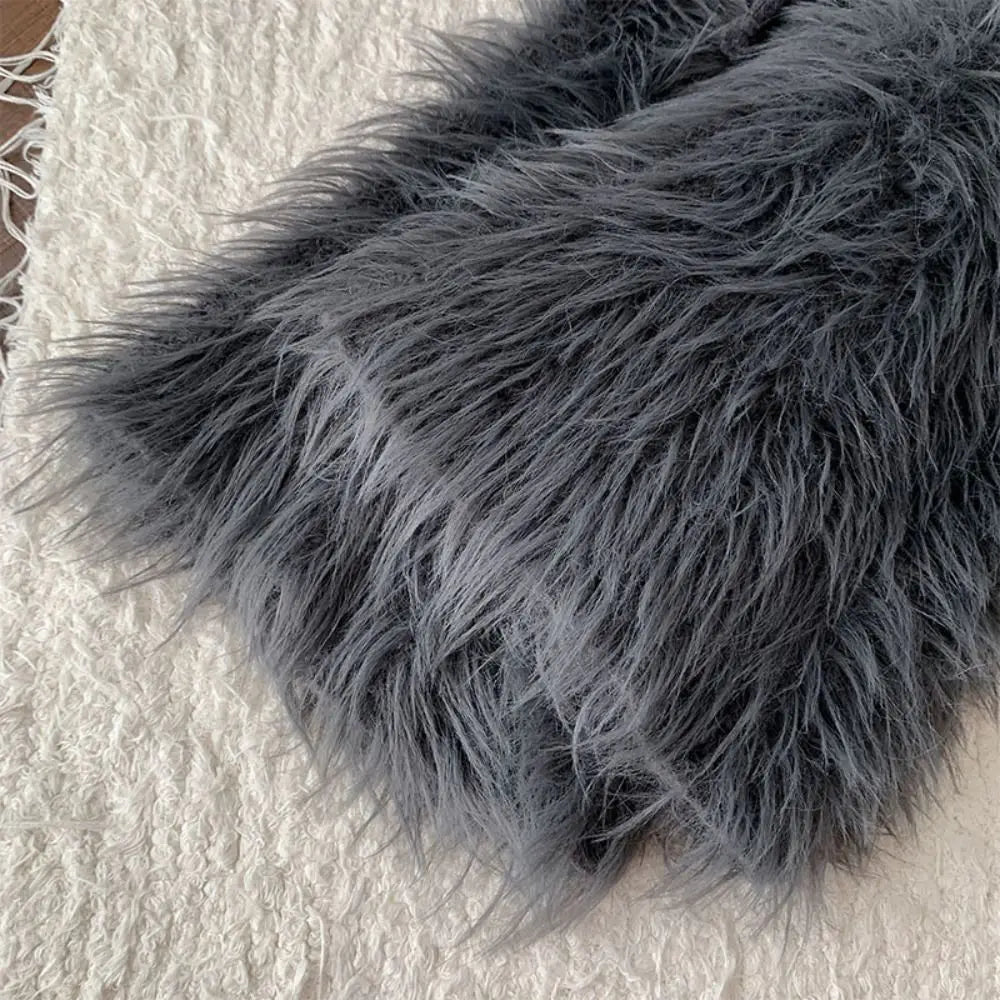 Autumn Winter Thickened Cold Resistant Adorable Subculture JK Fashionable Trendy Fur Lined Sock Boots Warm Sock Sleeves Fashion Peaceful Pleasures Health and Wellness